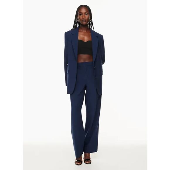 Babaton Sculpt Knit Notch Tank Top Black - XS - Picture 2 of 7